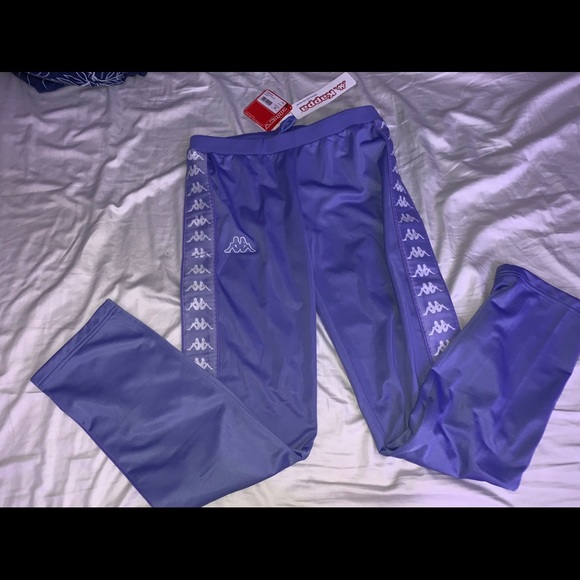 kappa tracksuit womens blue